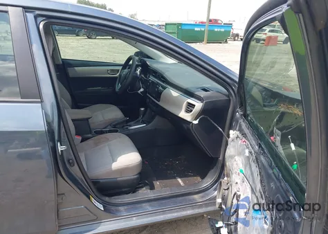 2016 Toyota Corolla Le from USA, damaged, VIN 2T1BURHE4GC717776